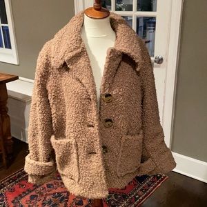 Free People cozy jacket size S